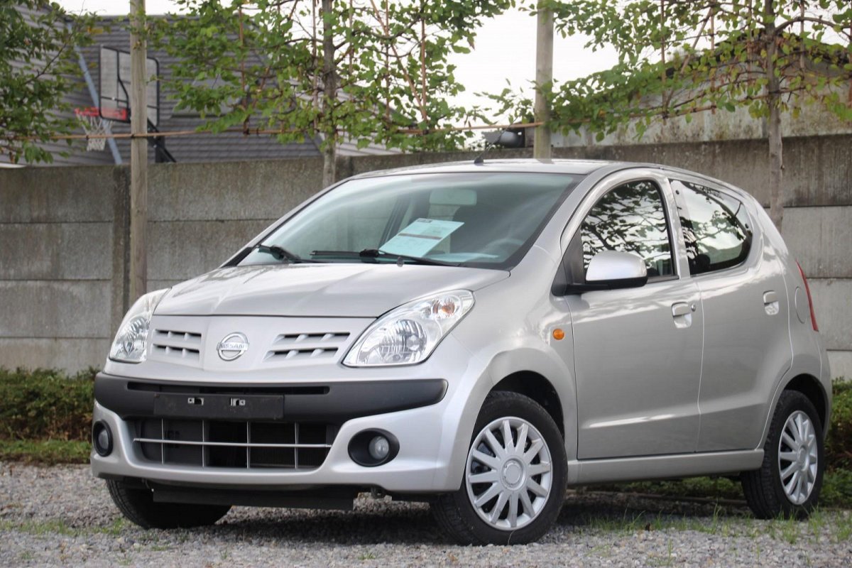 Nissan Pixo zilver - 1.0i slechts 27000km!!!